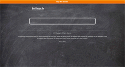 Desktop Screenshot of berlingo.de